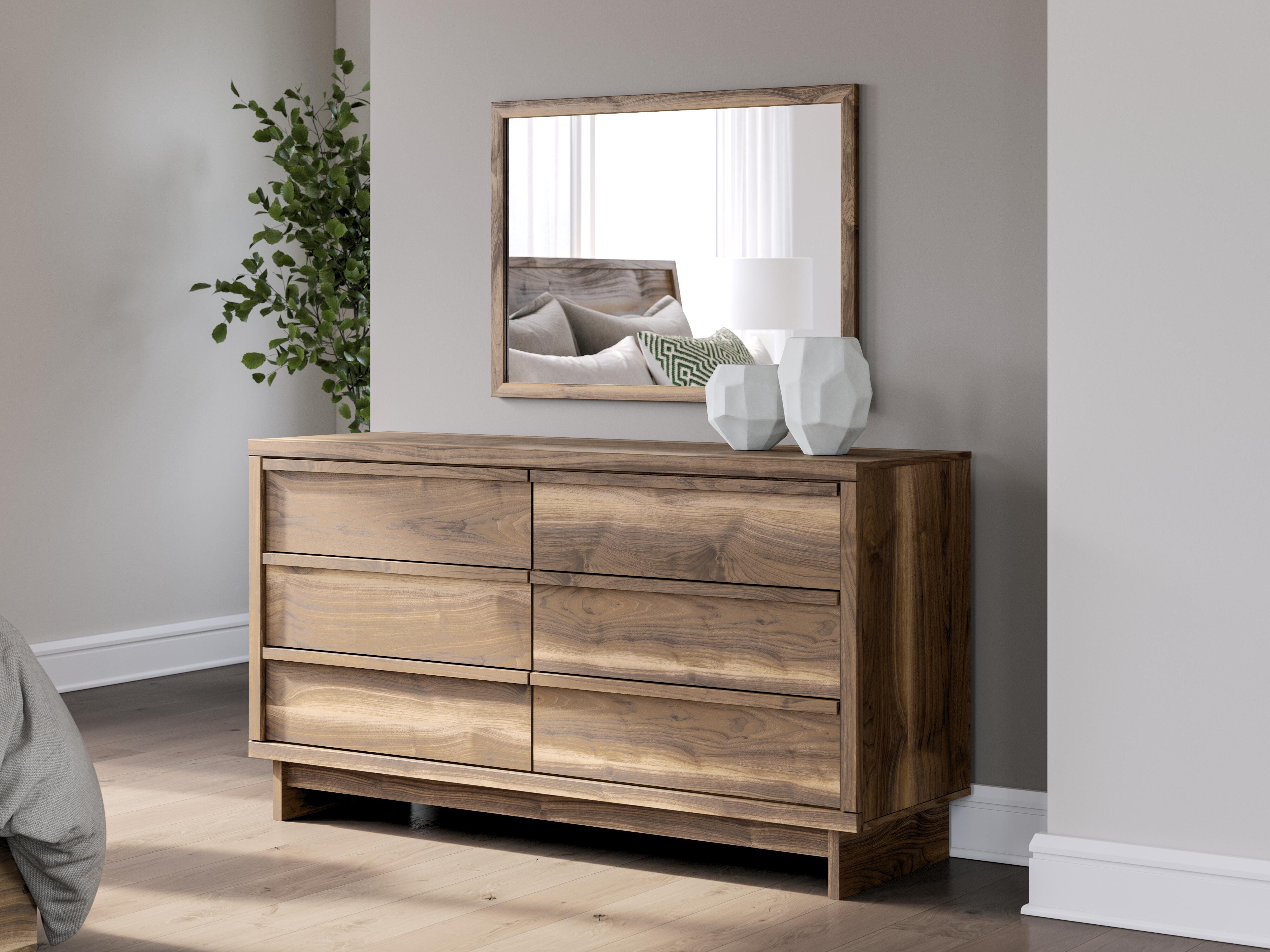 Chirason Dresser and Mirror - Luxury Home Furniture (MI)