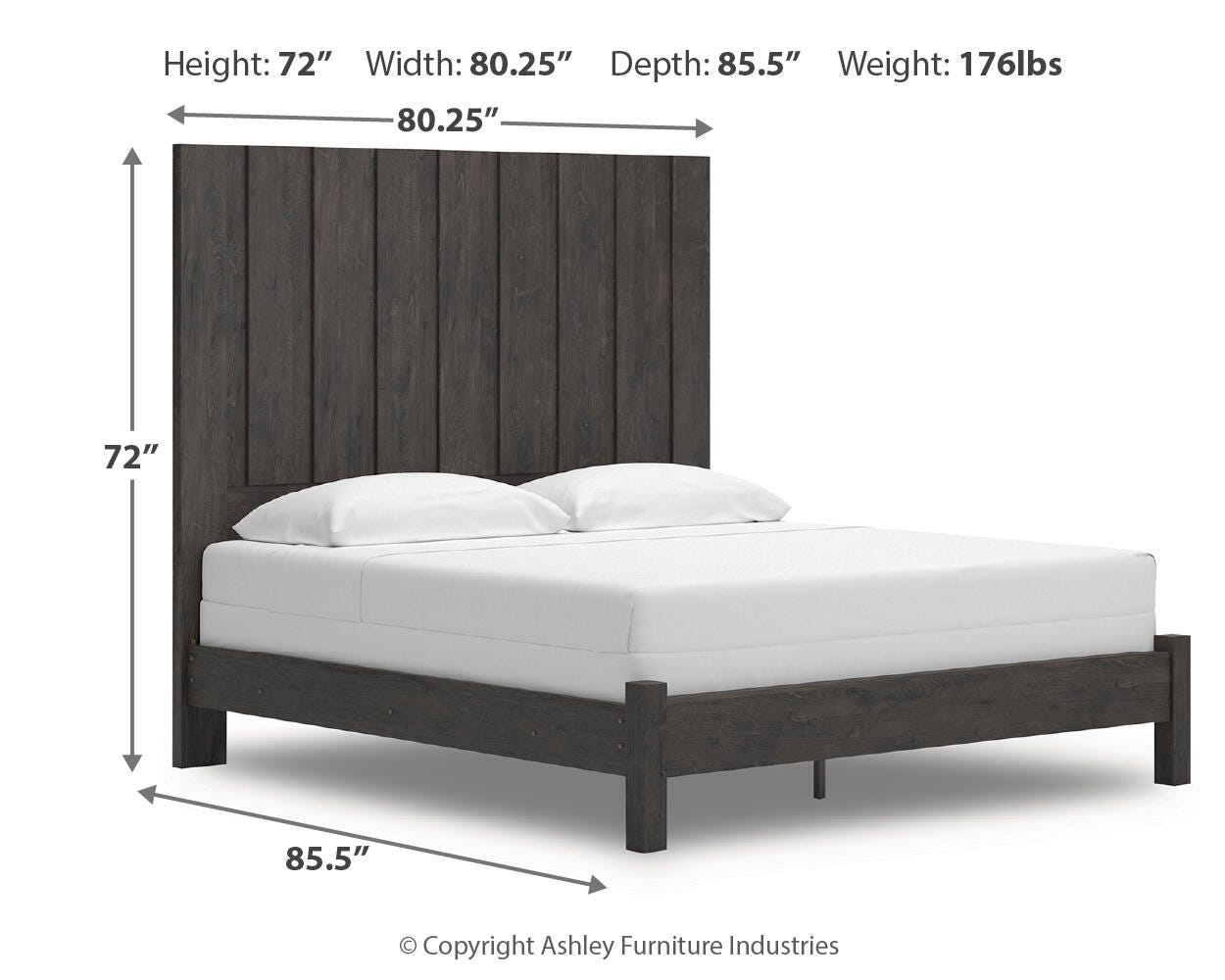 Fraluna Bed - Luxury Home Furniture (MI)