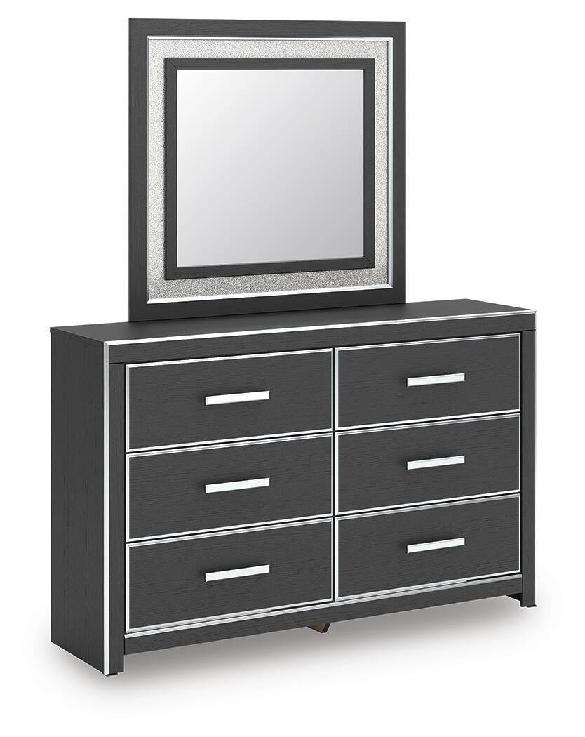 Zuraleus Dresser and Mirror - Luxury Home Furniture (MI)