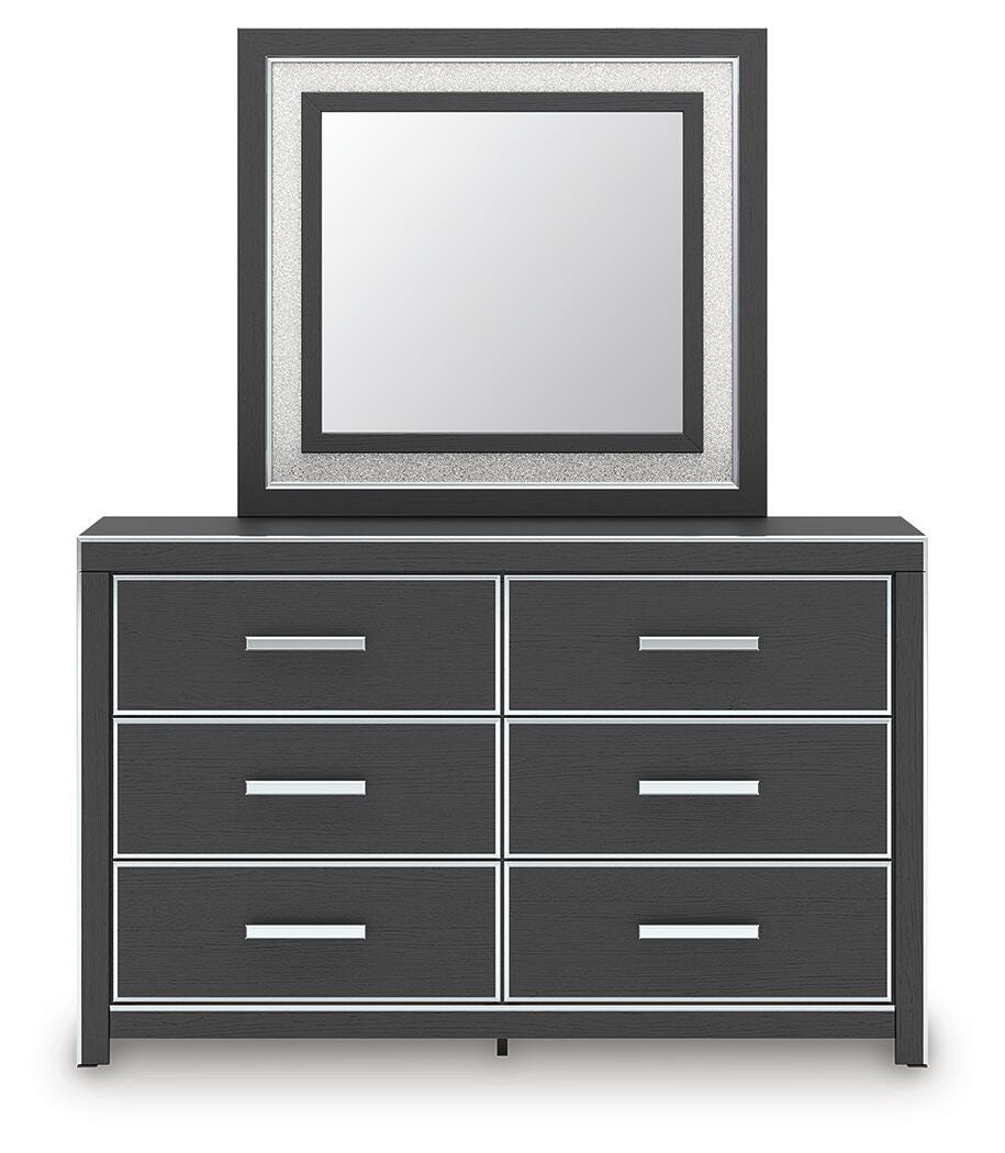 Zuraleus Dresser and Mirror - Luxury Home Furniture (MI)