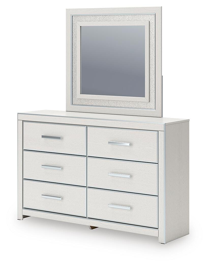 Zuraleus Dresser and Mirror - Luxury Home Furniture (MI)