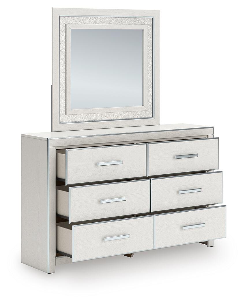 Zuraleus Dresser and Mirror - Luxury Home Furniture (MI)
