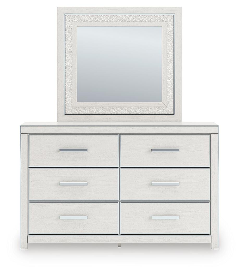 Zuraleus Dresser and Mirror - Luxury Home Furniture (MI)