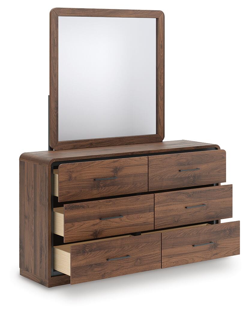 Fortlorn Dresser and Mirror - Luxury Home Furniture (MI)