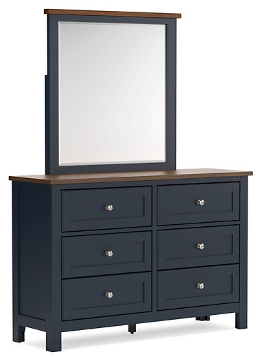Landocken Dresser and Mirror image