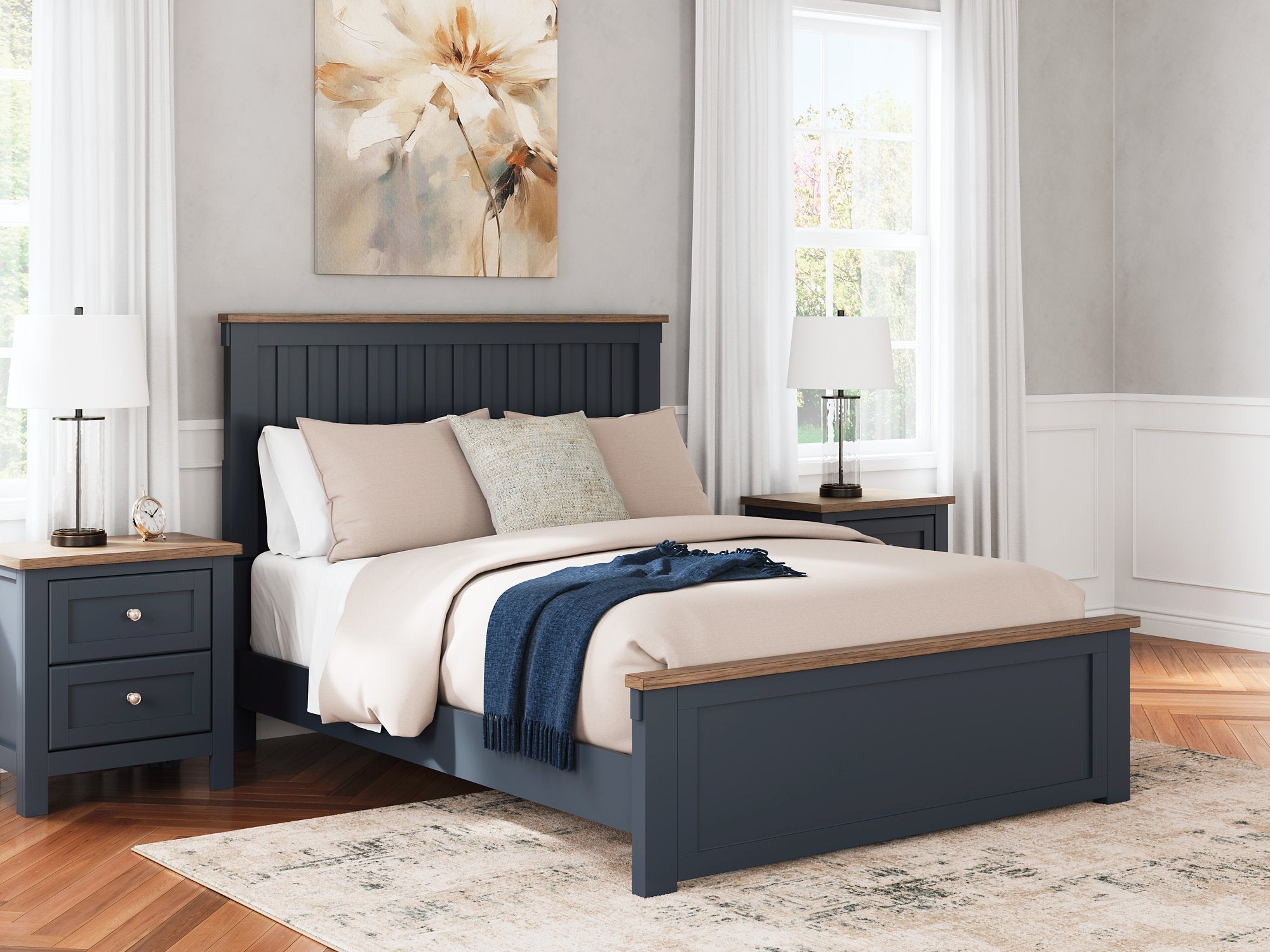 Landocken Bed - Luxury Home Furniture (MI)