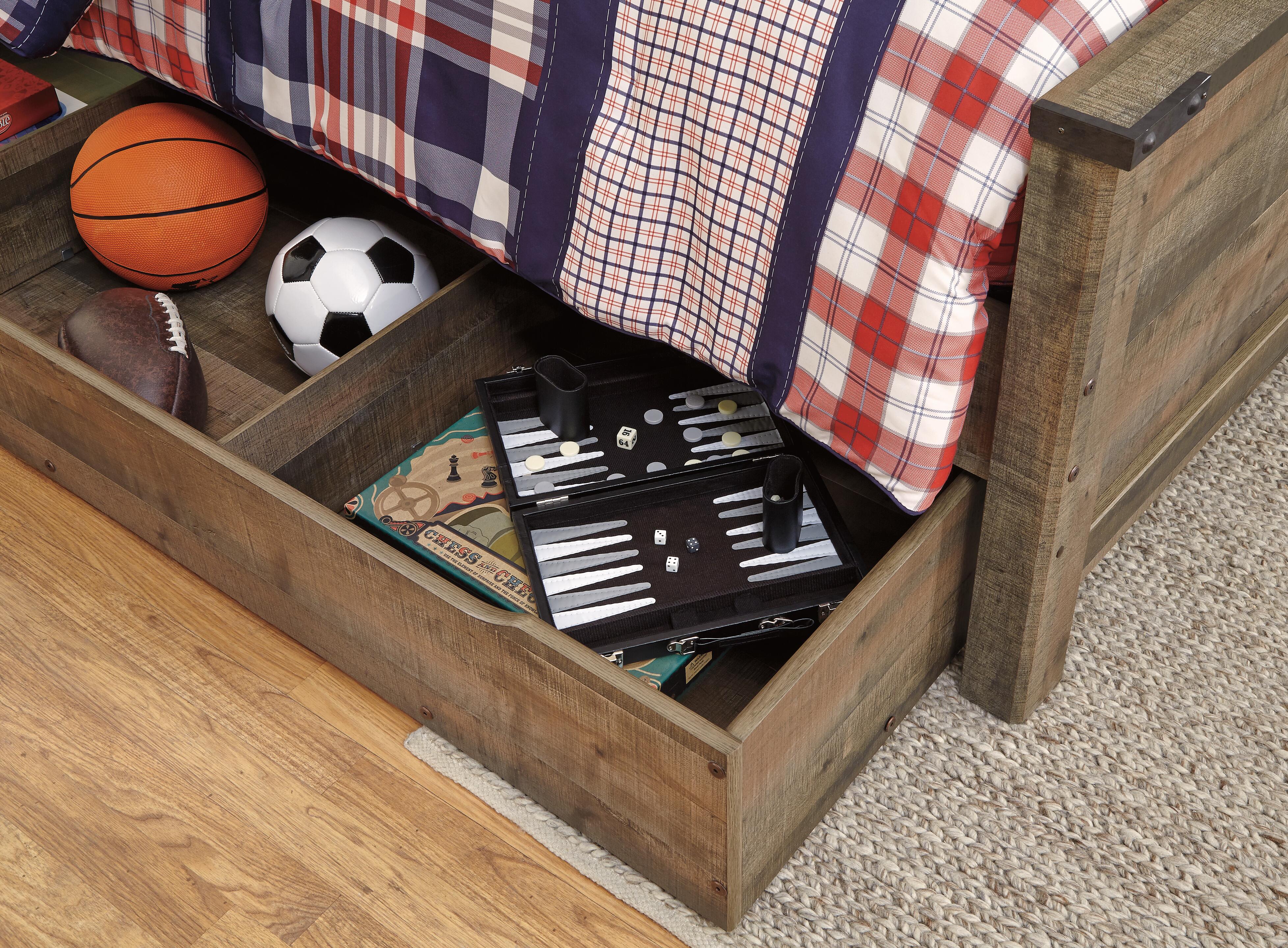 Trinell Bed with Storage - Luxury Home Furniture (MI)