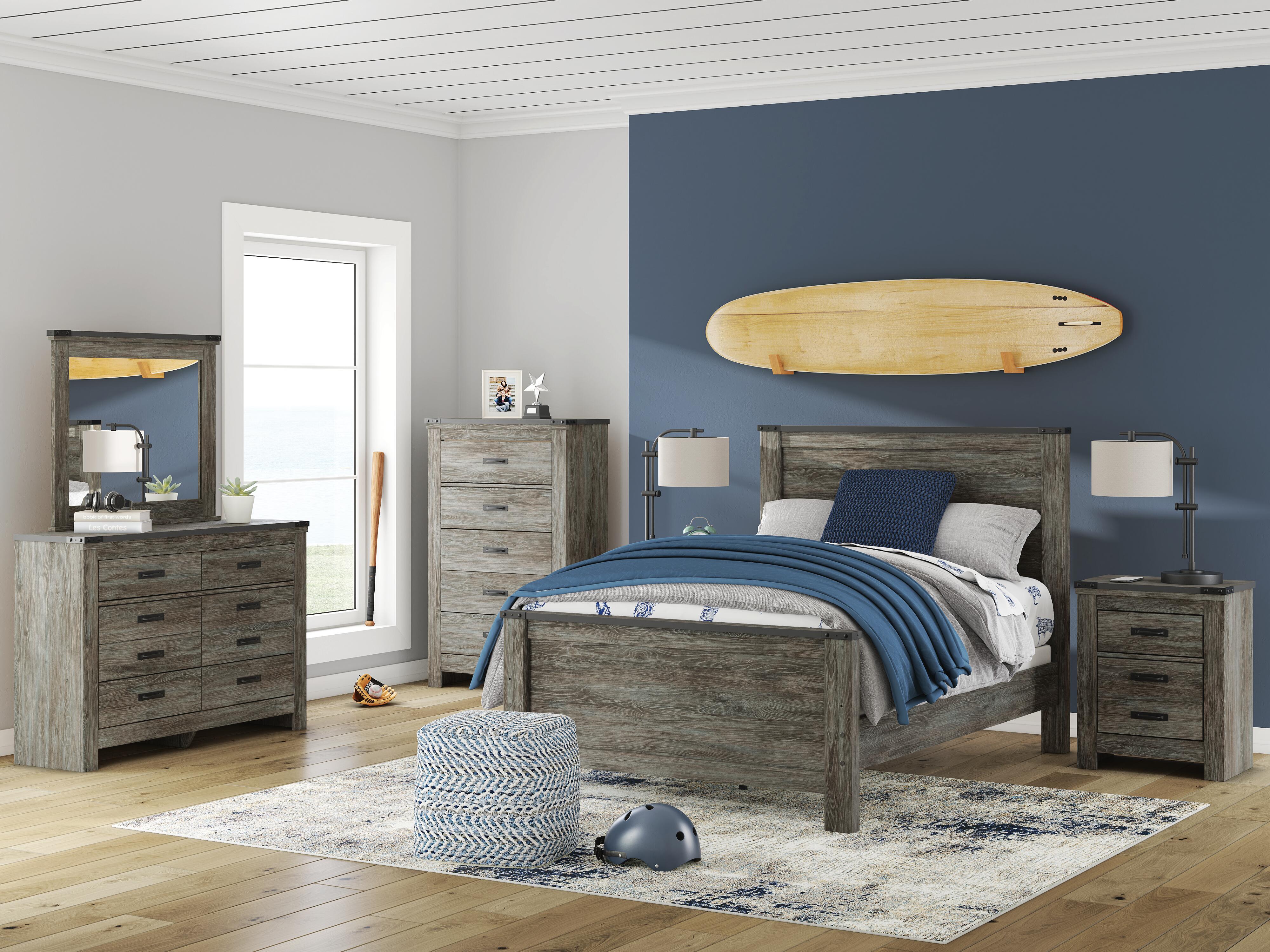 Frandern Dresser and Mirror - Luxury Home Furniture (MI)