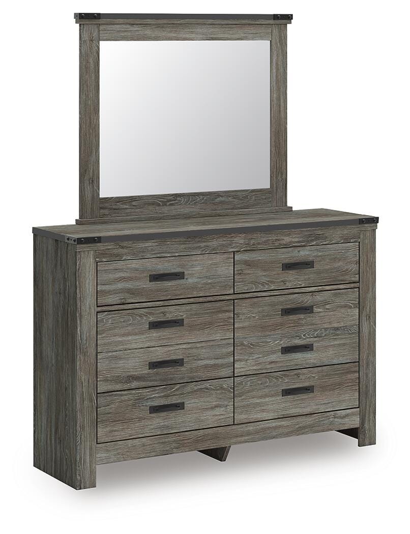 Frandern Dresser and Mirror - Luxury Home Furniture (MI)