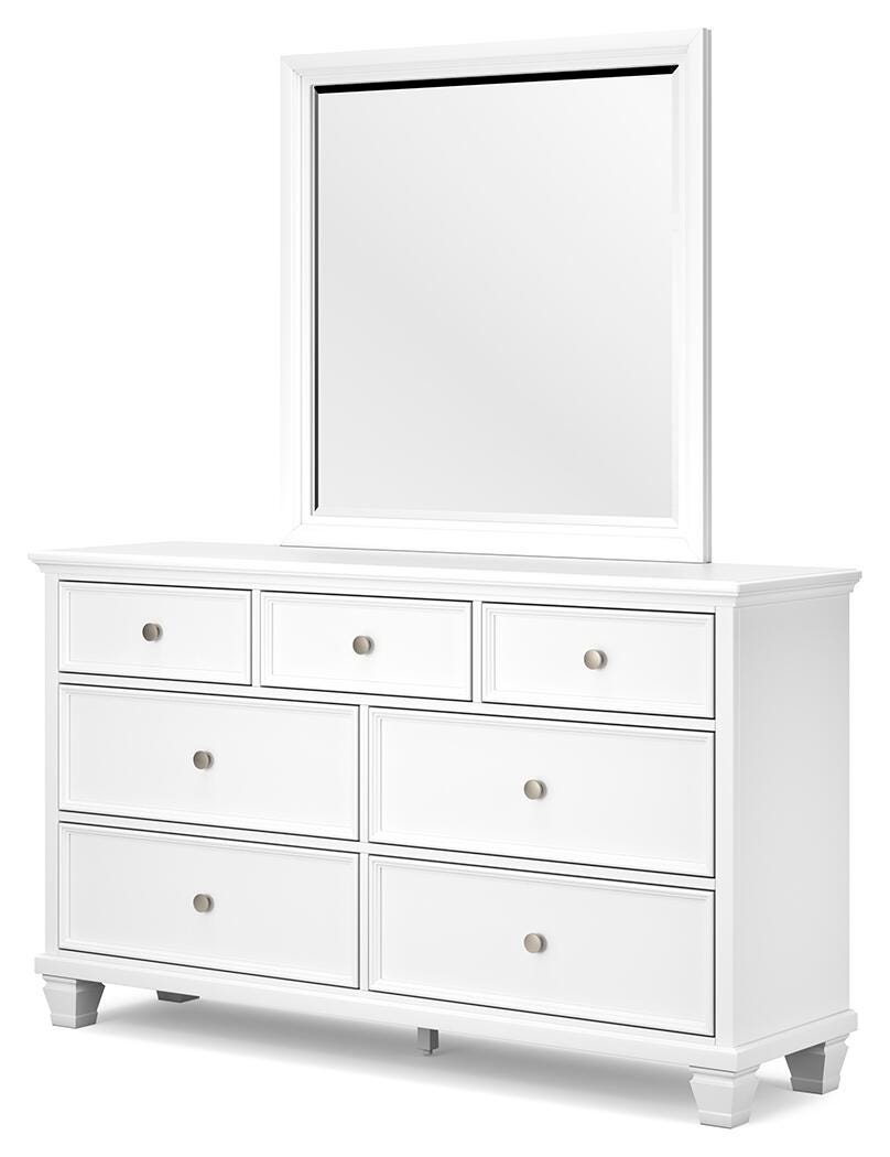 Fortman Dresser and Mirror - Luxury Home Furniture (MI)