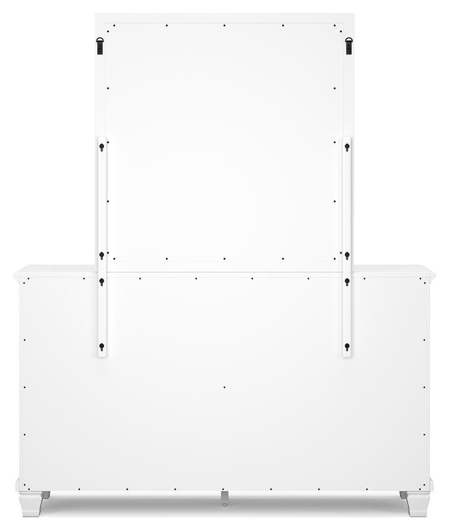 Fortman Dresser and Mirror - Luxury Home Furniture (MI)