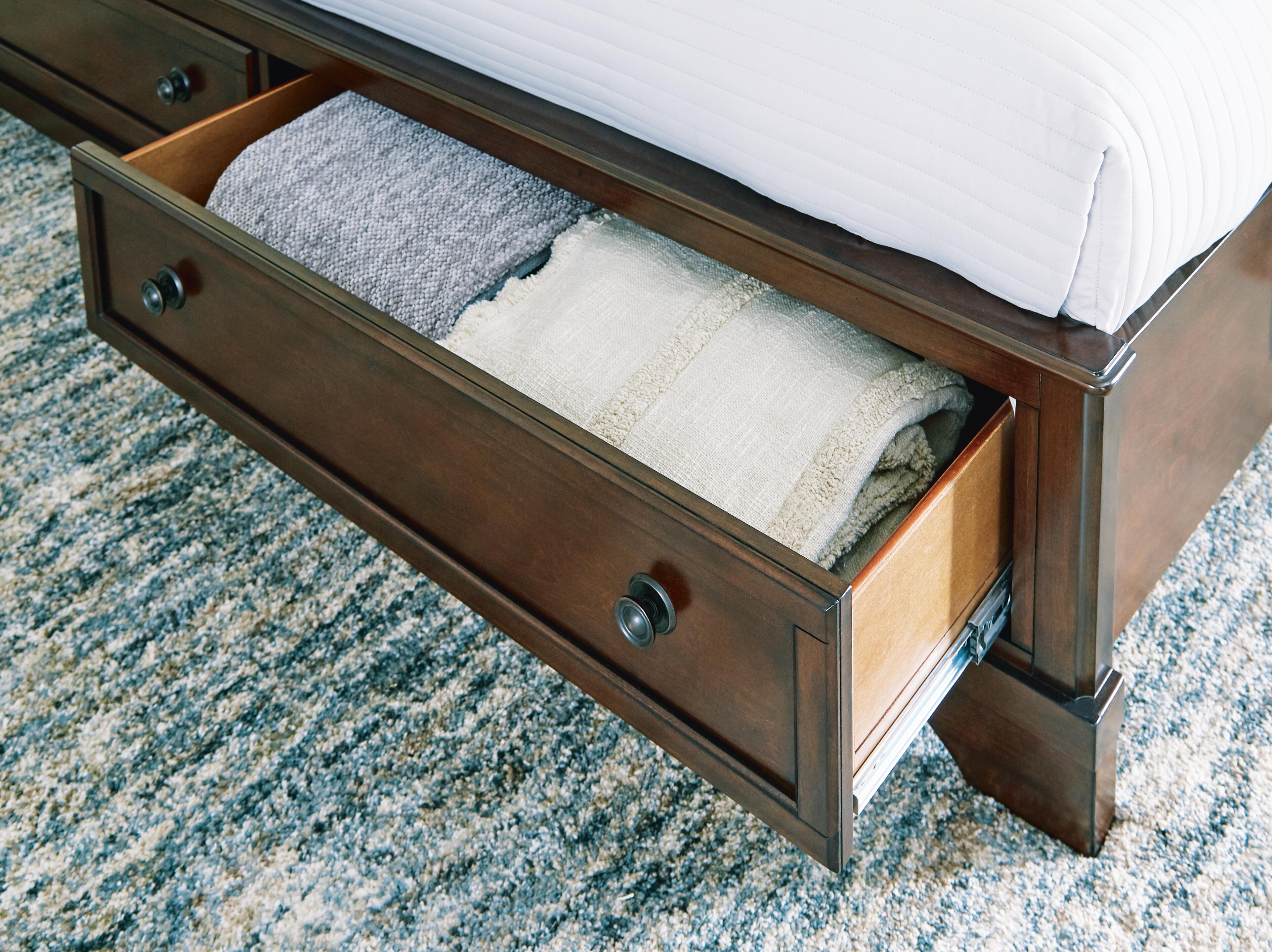 Trellington Sleigh Storage Bed - Luxury Home Furniture (MI)