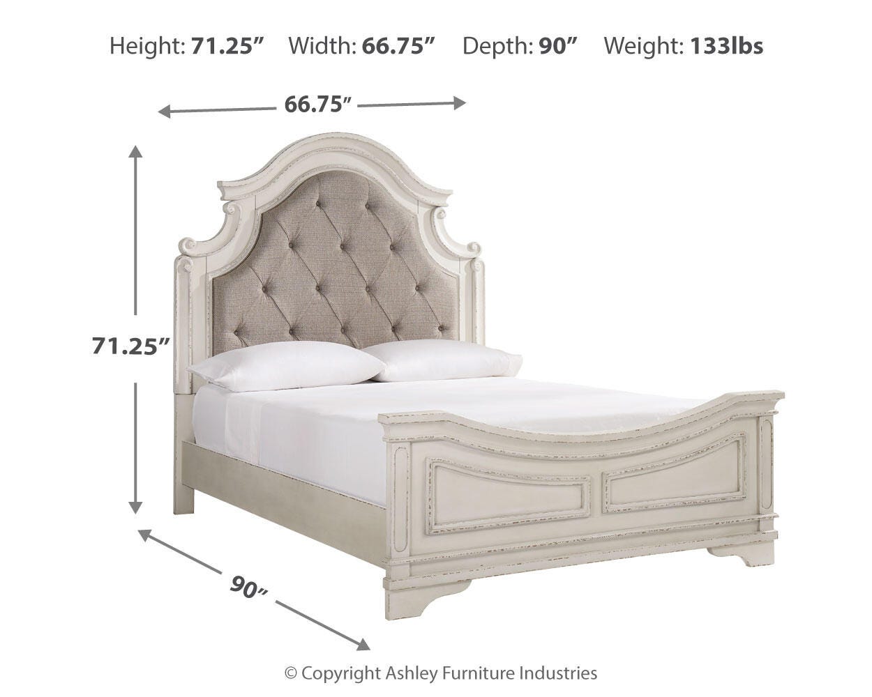 Realyn Upholstered Bed - Luxury Home Furniture (MI)