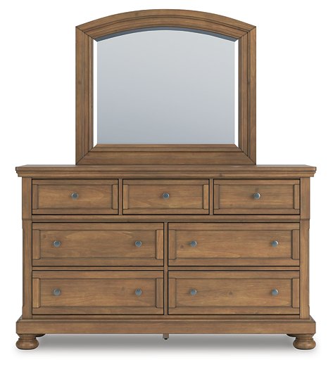 Feddinger Dresser and Mirror - Luxury Home Furniture (MI)