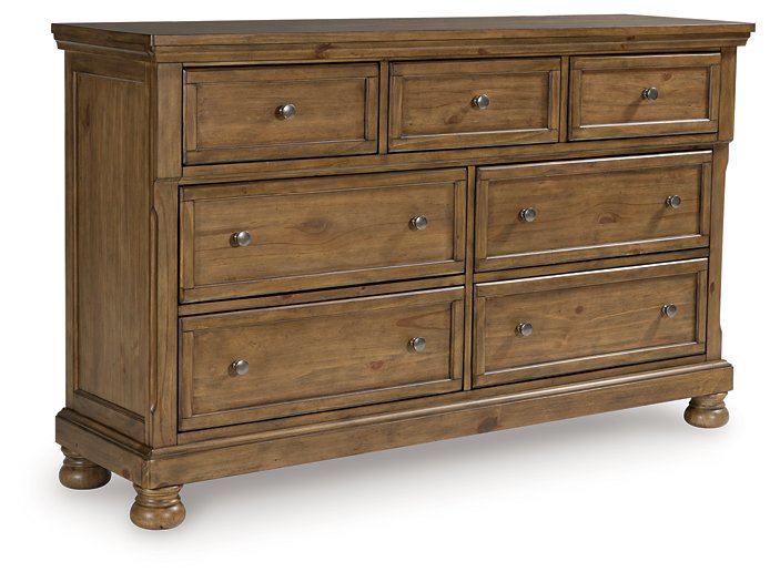 Feddinger Dresser and Mirror - Luxury Home Furniture (MI)