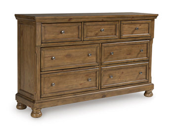 Feddinger Dresser and Mirror - Luxury Home Furniture (MI)