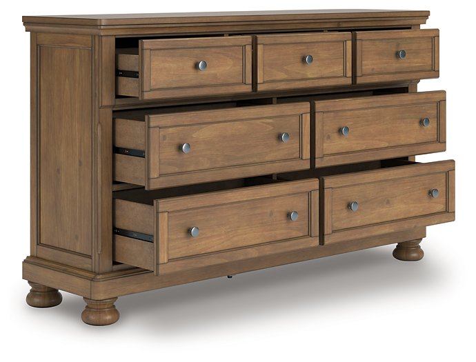 Feddinger Dresser and Mirror - Luxury Home Furniture (MI)