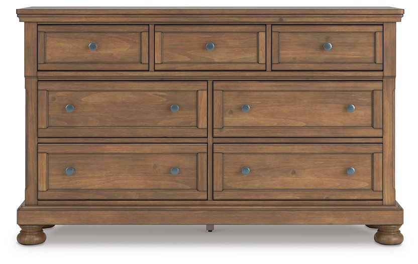 Feddinger Dresser and Mirror - Luxury Home Furniture (MI)