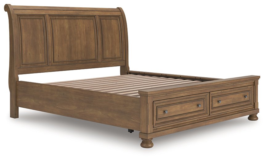 Feddinger Panel Storage Bed - Luxury Home Furniture (MI)