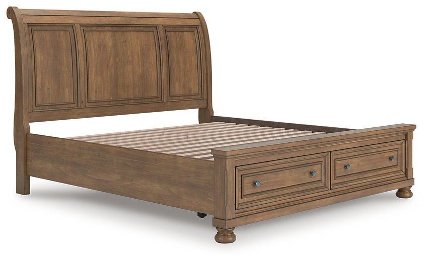 Feddinger Panel Storage Bed - Luxury Home Furniture (MI)