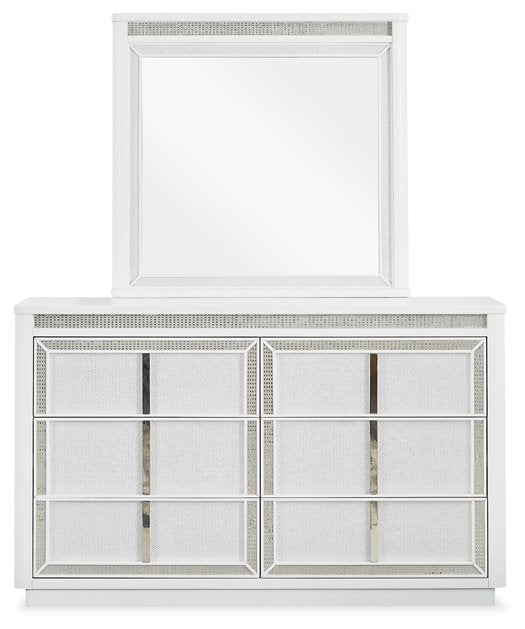 Chalanna Dresser and Mirror - Luxury Home Furniture (MI)