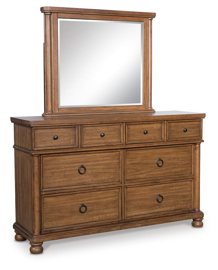 Chadworth Dresser and Mirror - Luxury Home Furniture (MI)