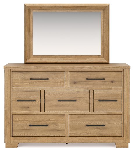 Galliden Dresser and Mirror - Luxury Home Furniture (MI)