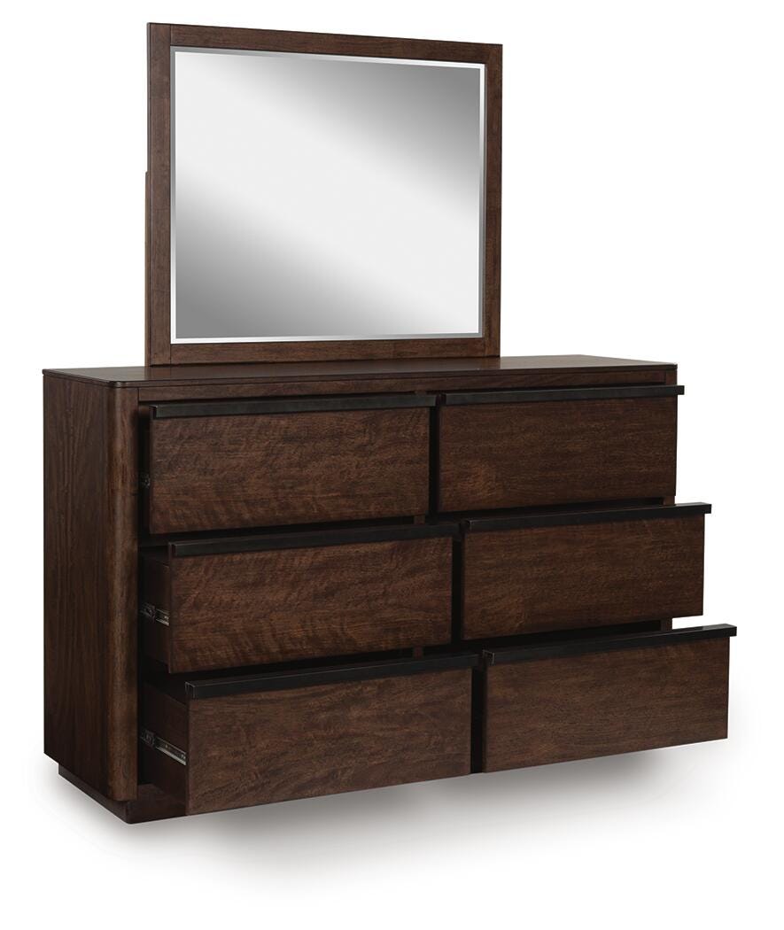 Dilenno Dresser and Mirror - Luxury Home Furniture (MI)