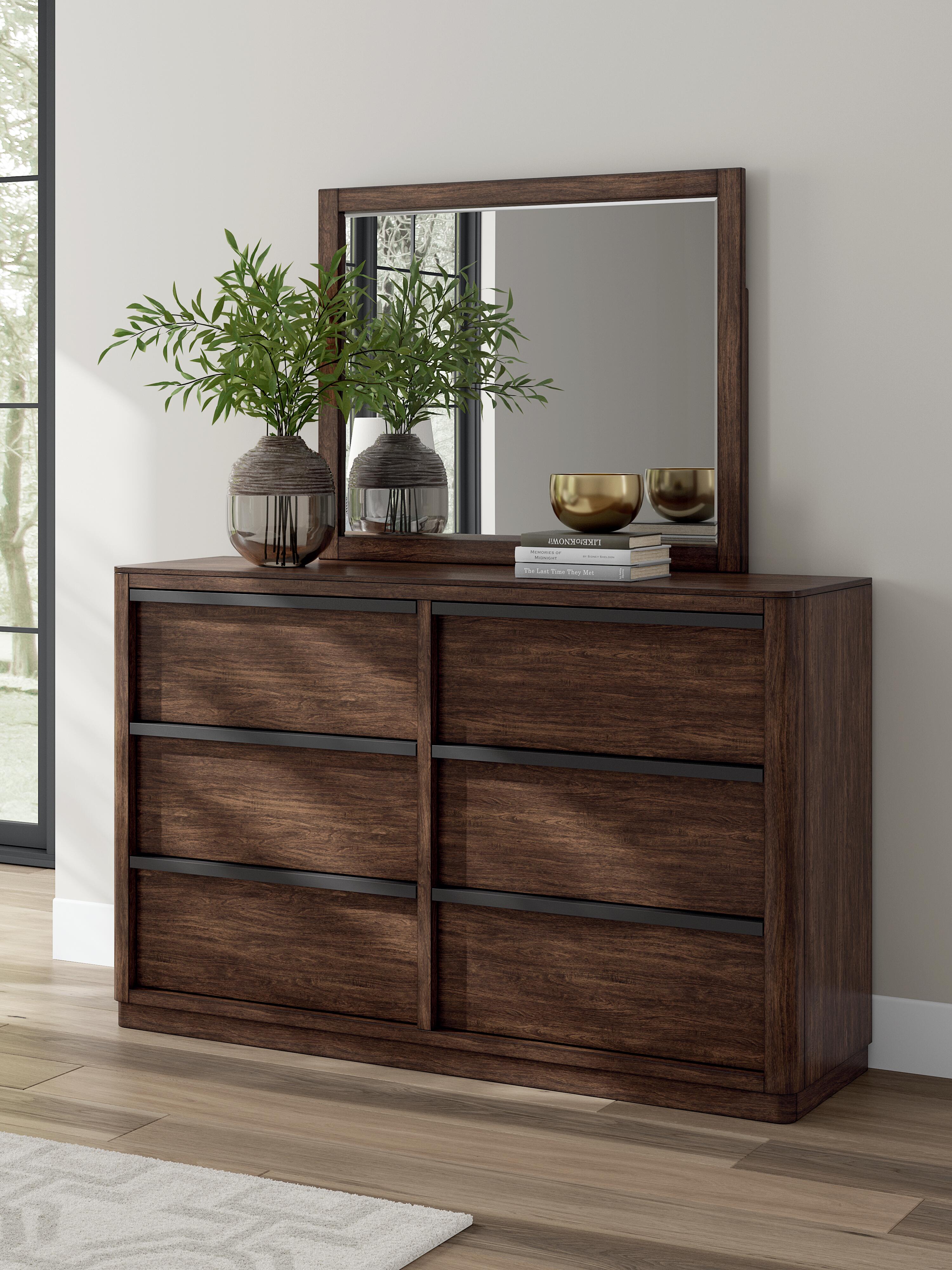 Dilenno Dresser and Mirror - Luxury Home Furniture (MI)