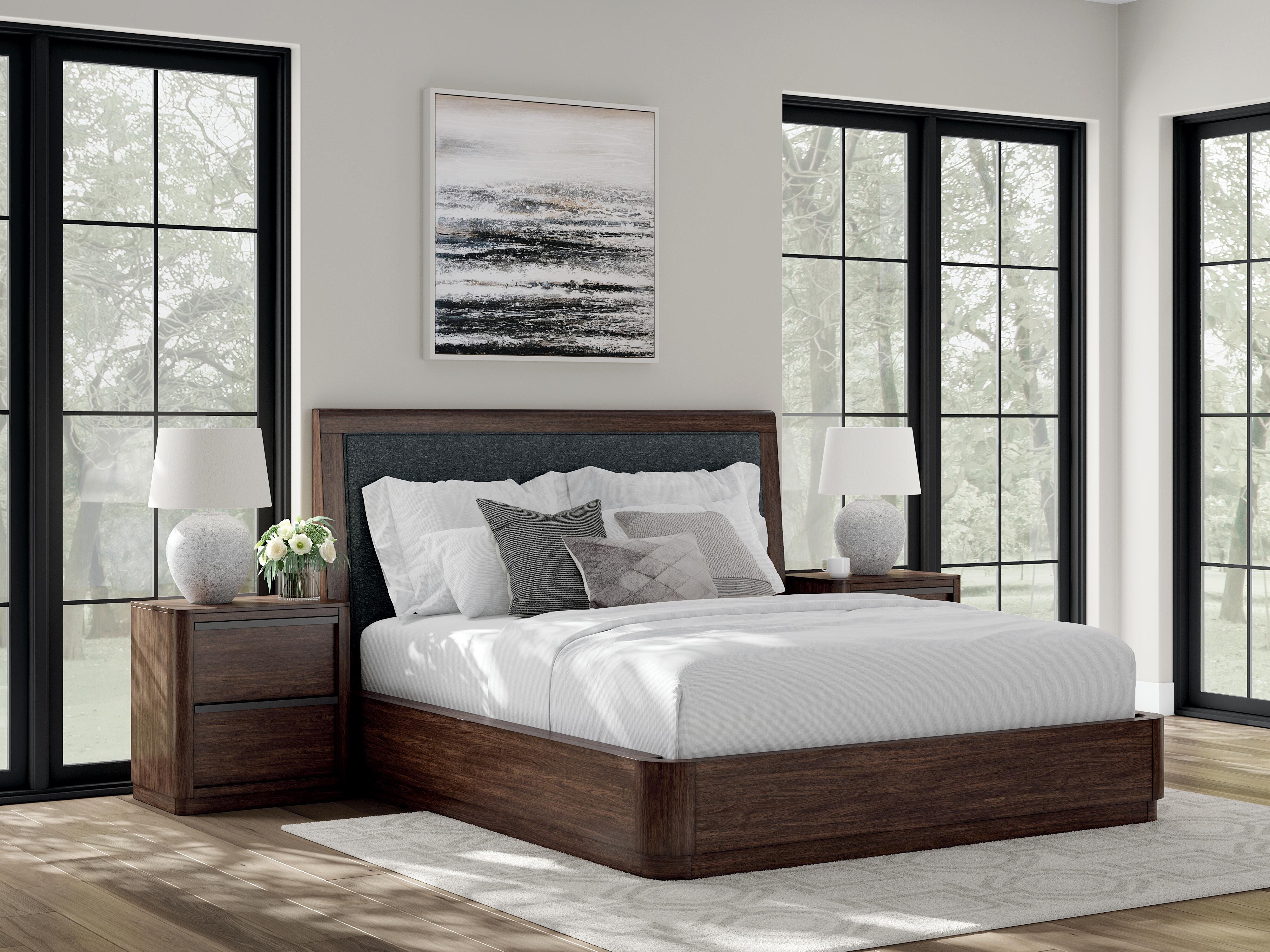Dilenno Upholstered Bed - Luxury Home Furniture (MI)