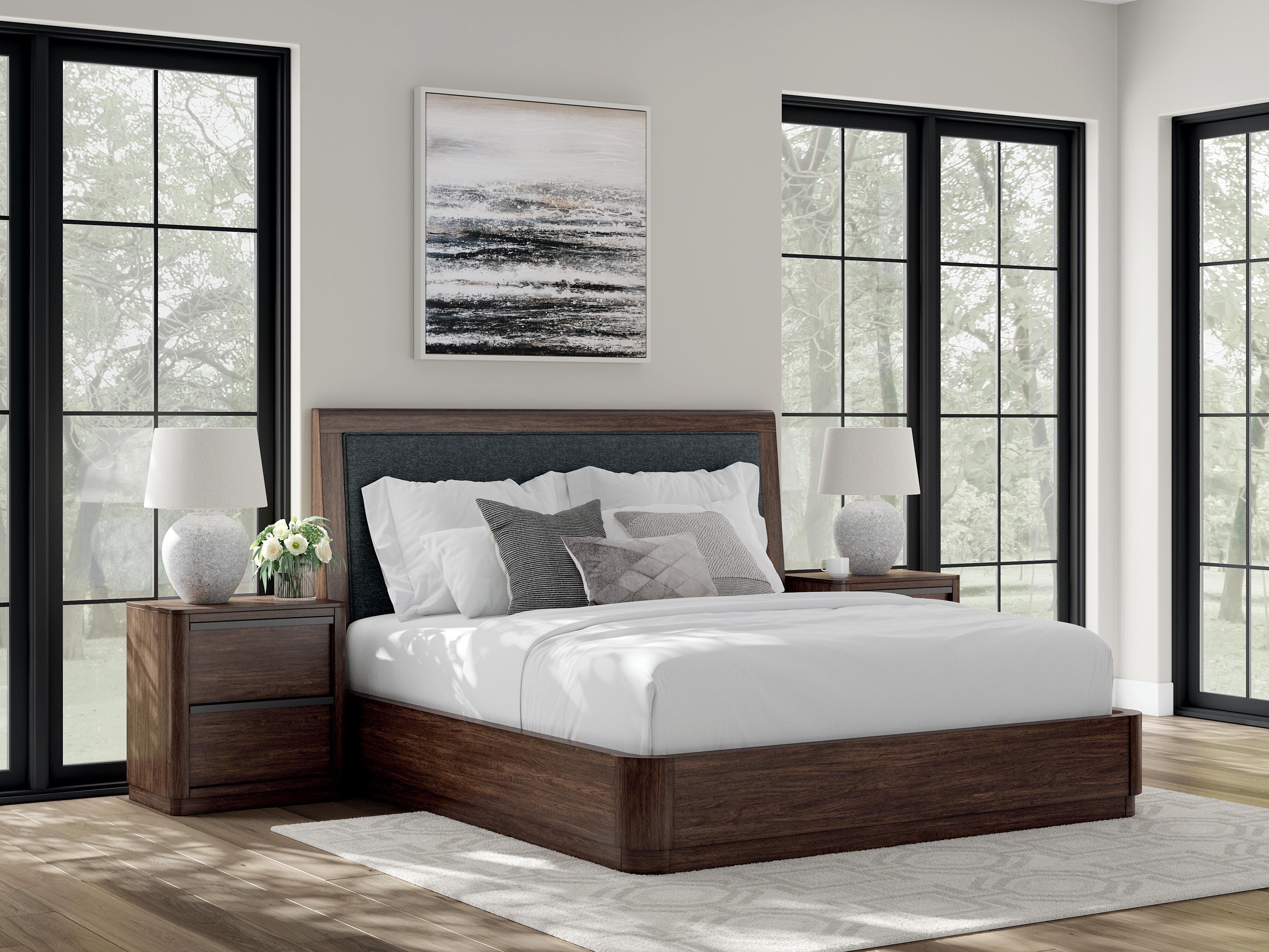 Dilenno Upholstered Bed - Luxury Home Furniture (MI)