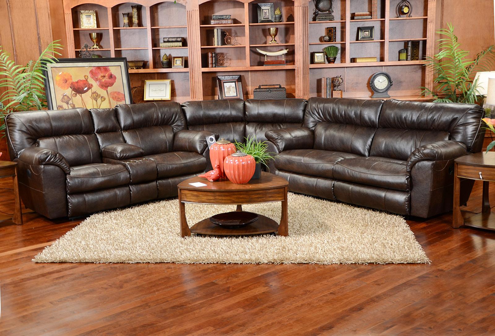 Catnapper Nolan Wedge in Godiva - Luxury Home Furniture (MI)