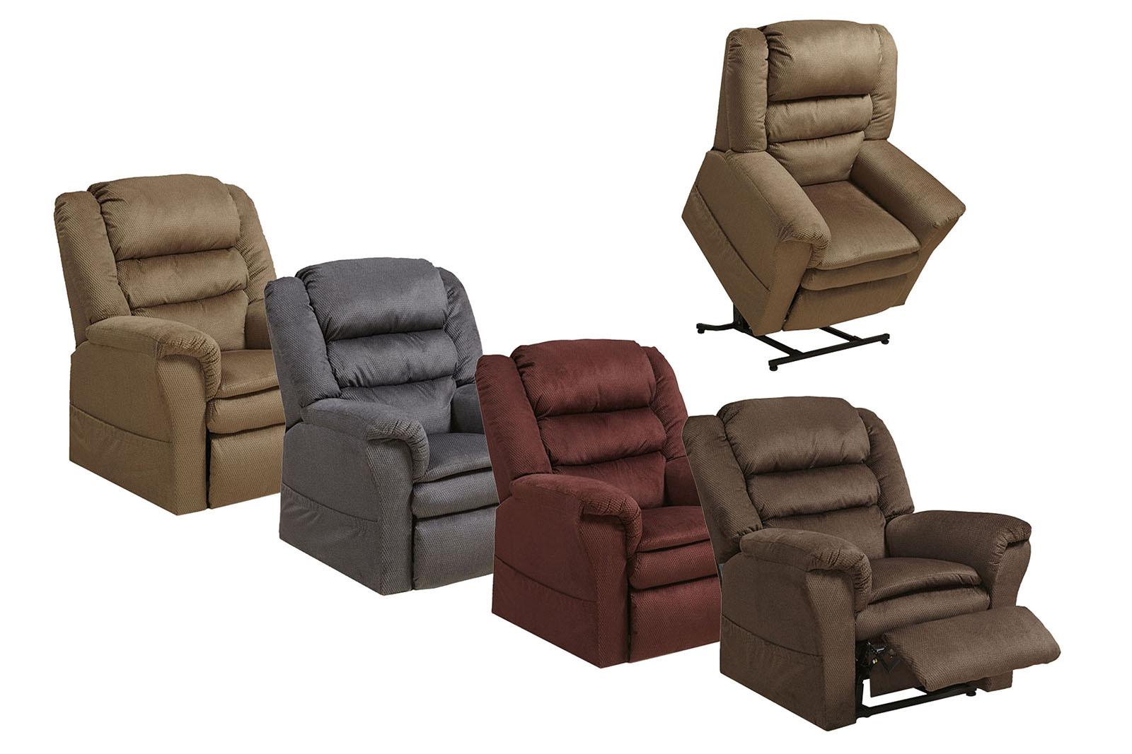 Catnapper Preston Power Lift Recliner in Smoke