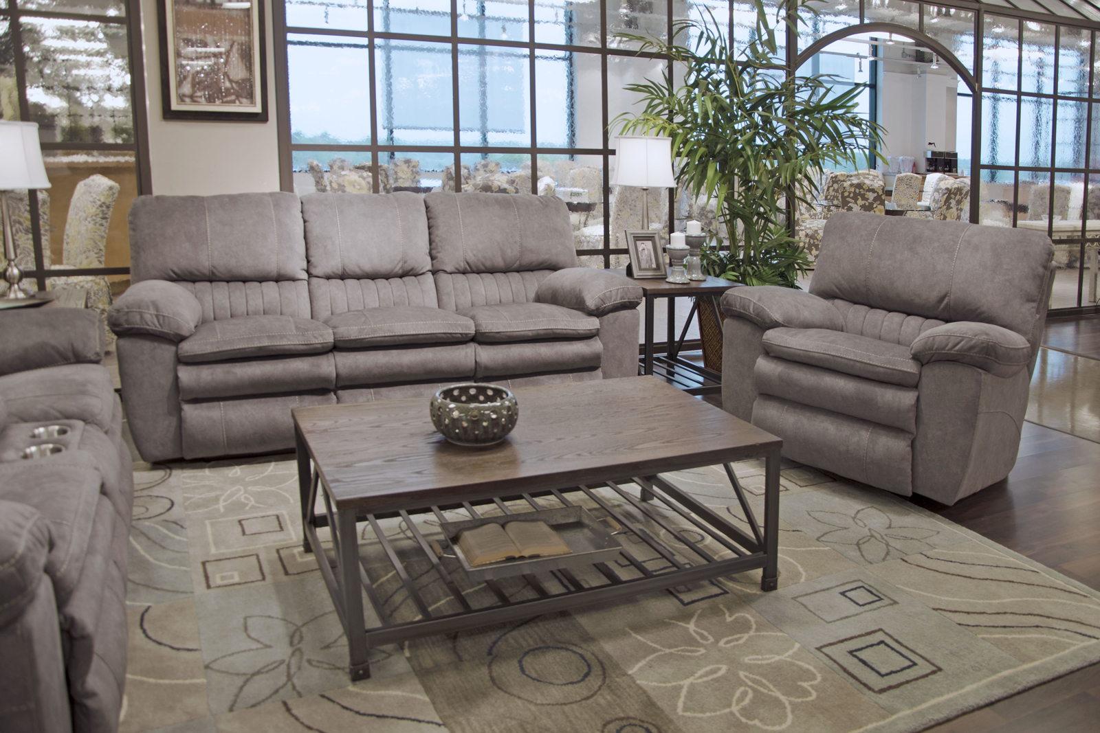 Catnapper Reyes Rocker Recliner in Graphite 2400-2 - Luxury Home Furniture (MI)