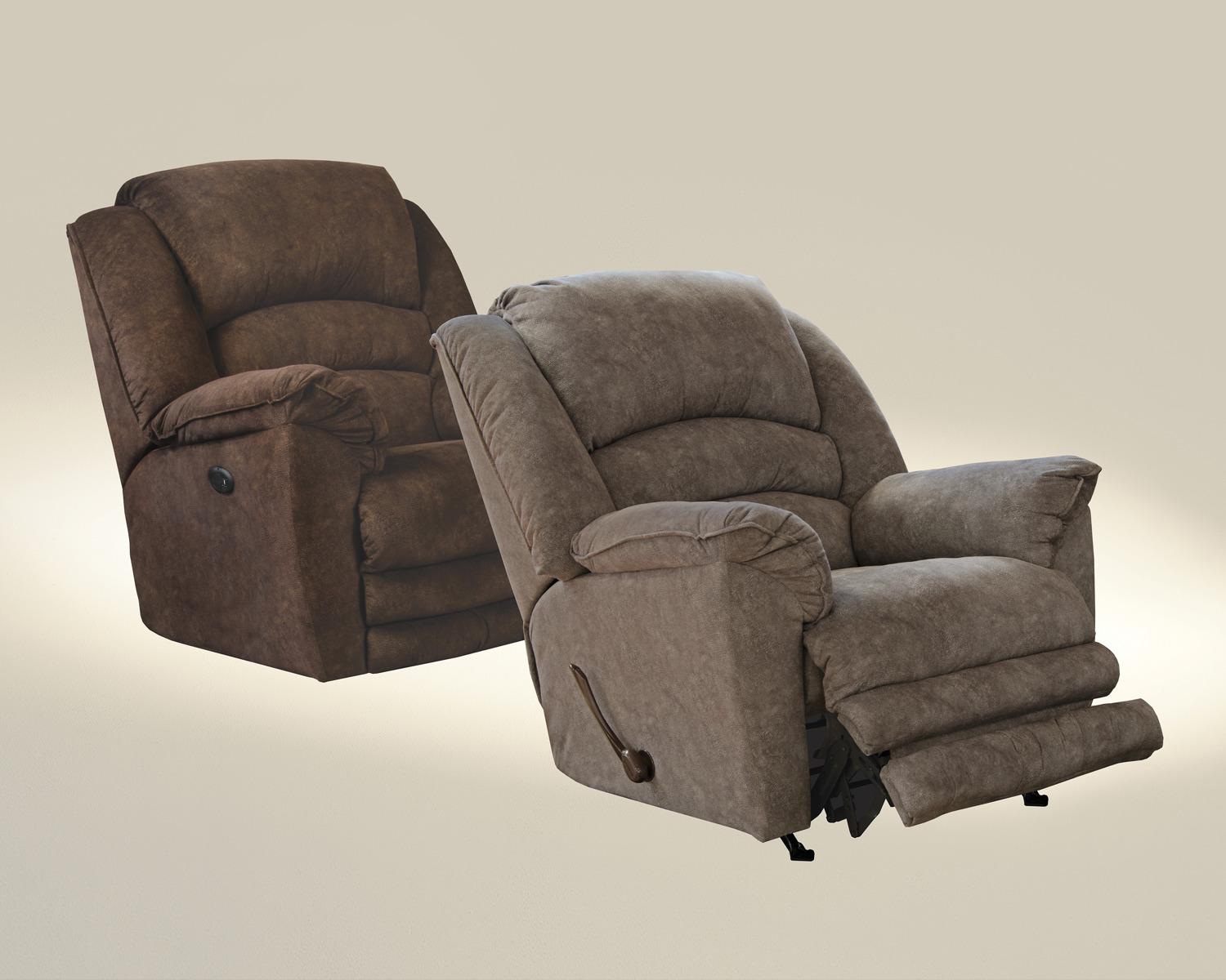 Catnapper Rialto Power Lay Flat Recliner in Chocolate 64775-7 - Luxury Home Furniture (MI)