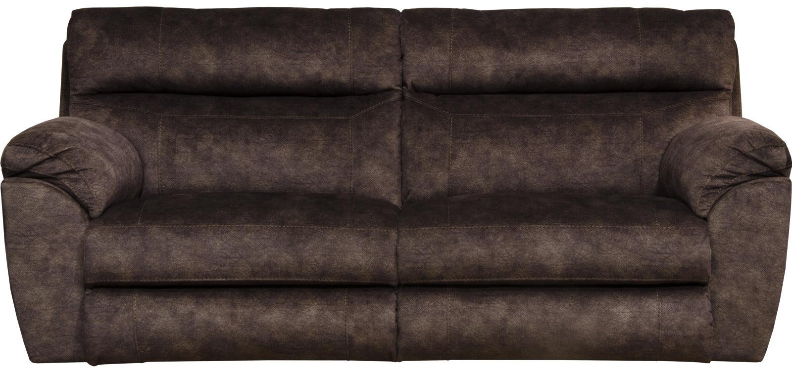 Catnapper Sedona Power Headrest w/Lumbar Lay Flat Reclining Sofa in Mocha 762221