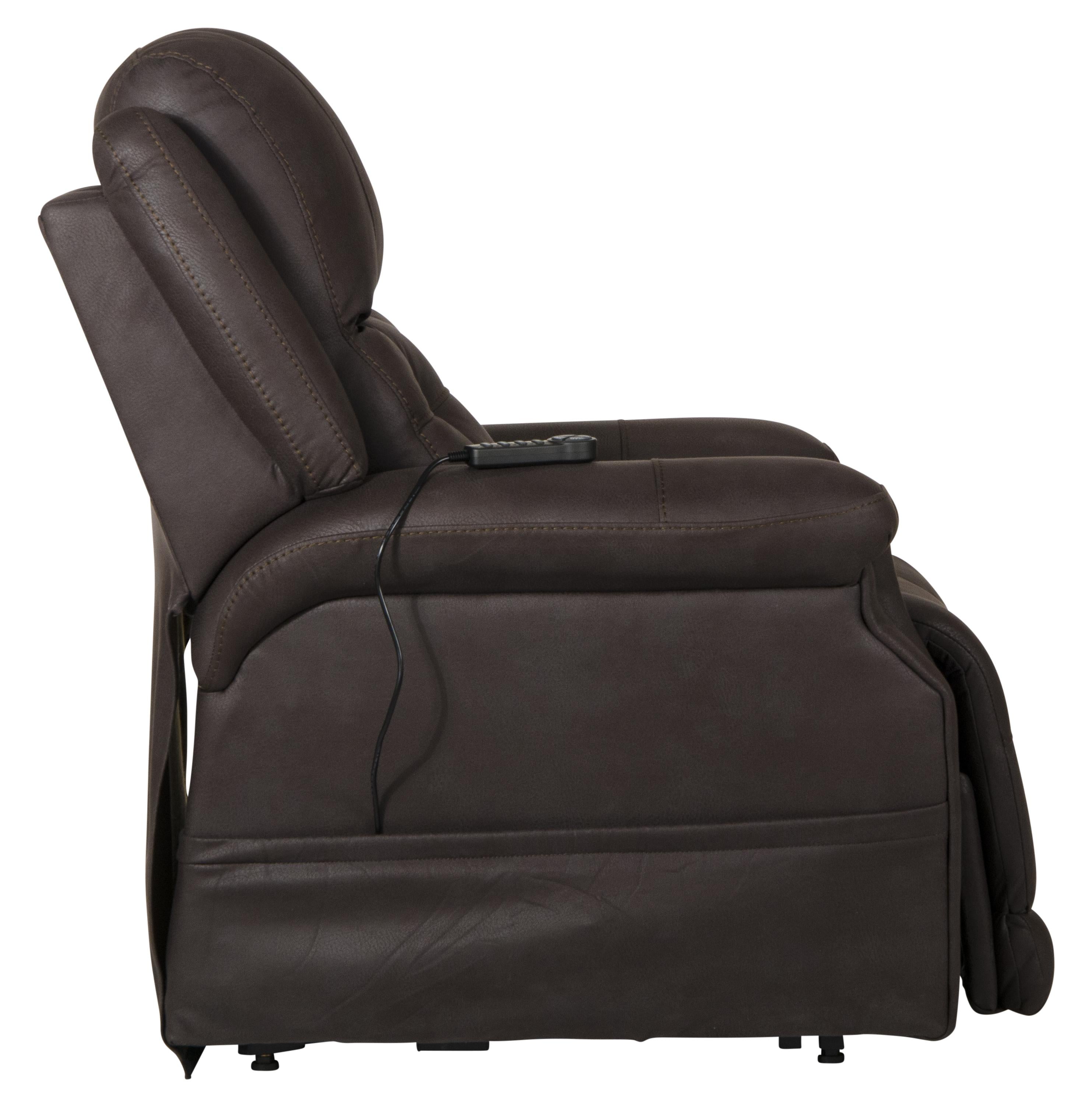 Haywood Power Lift Assist Lay Flat Recliner with Power Adjustable Headrest and Heat & Massage - Luxury Home Furniture (MI)