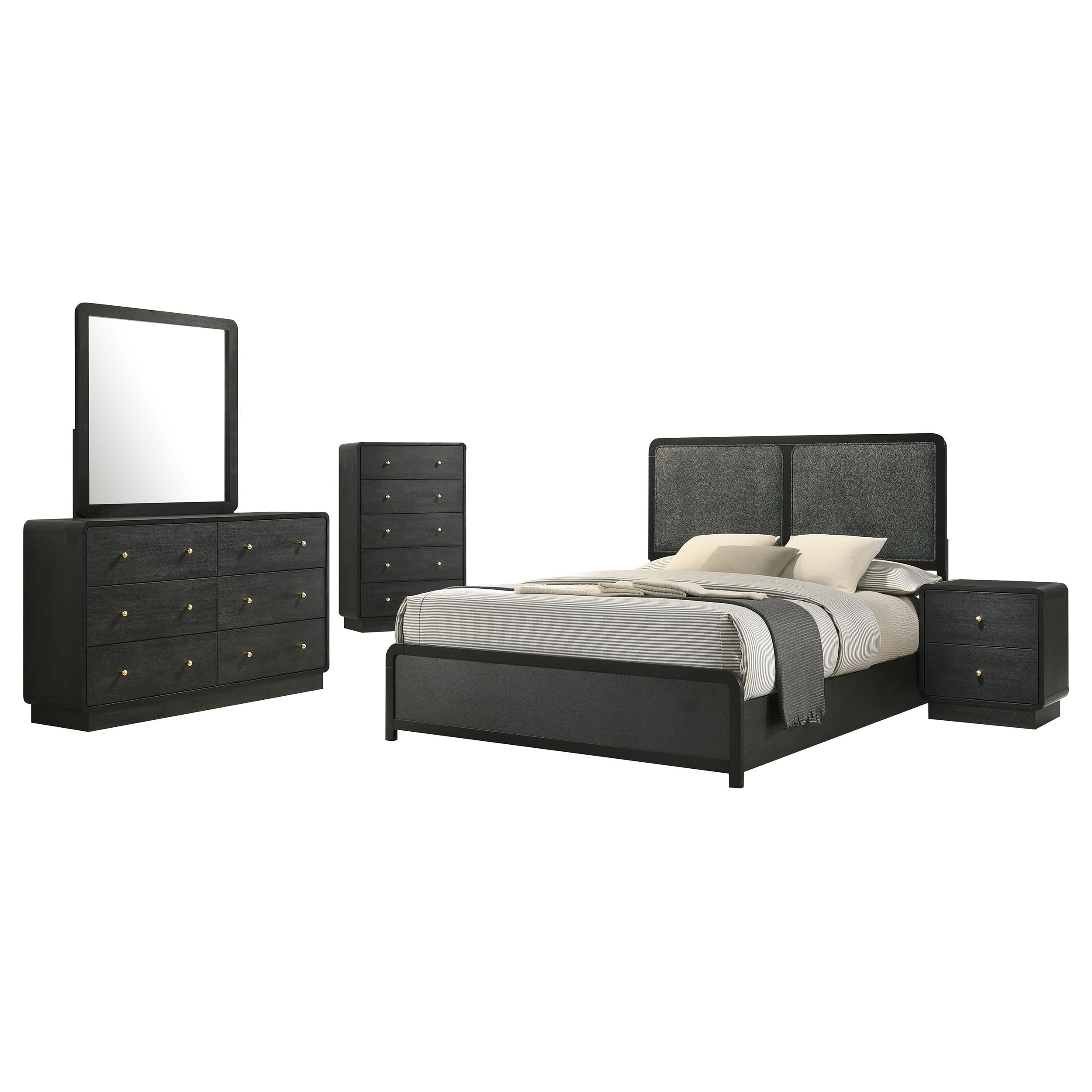 Cavelle 5 Pc Bedroom Set - Luxury Home Furniture (MI)