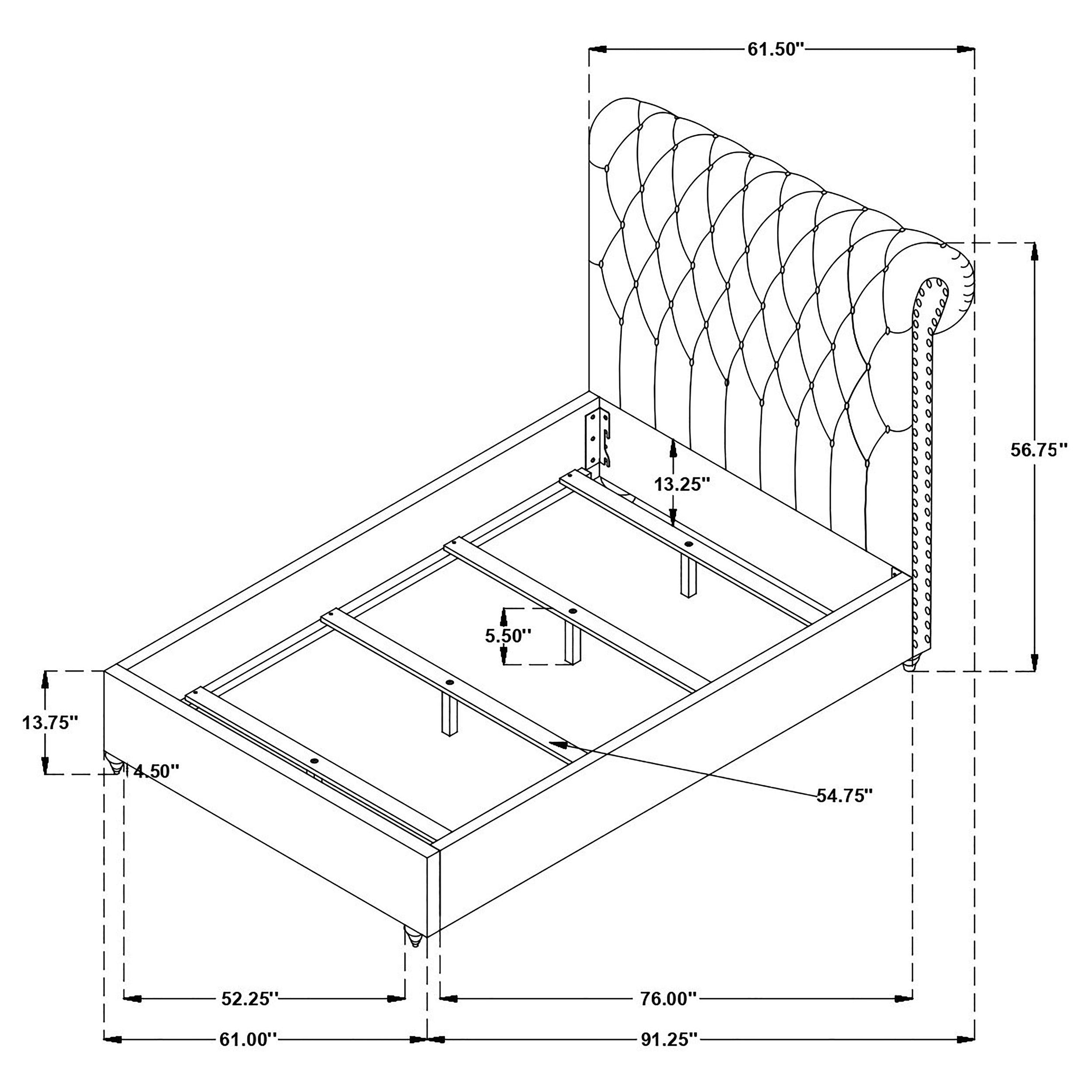 Devon Queen Beds - Luxury Home Furniture (MI)