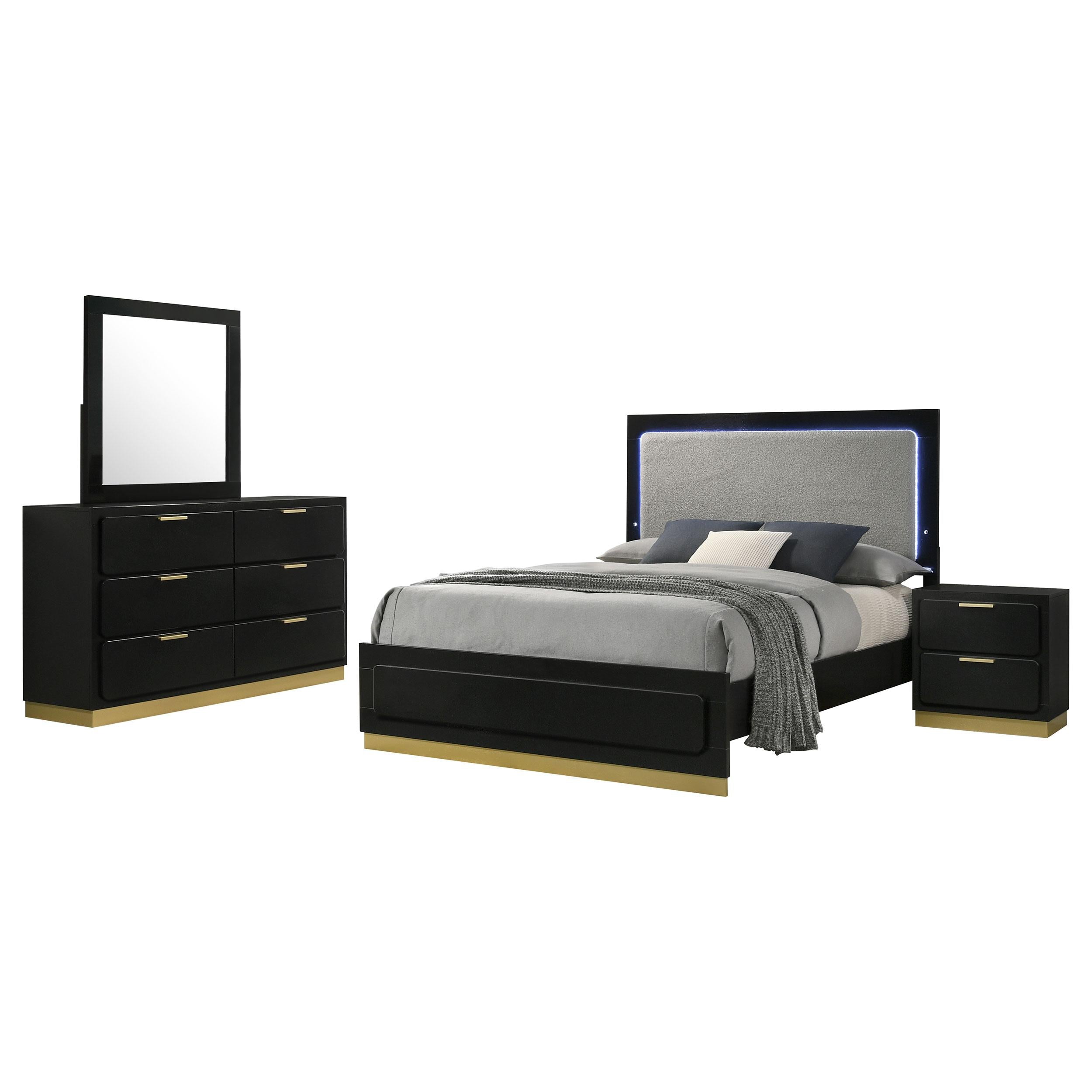 Caraway 4 Pc Bedroom Set - Luxury Home Furniture (MI)