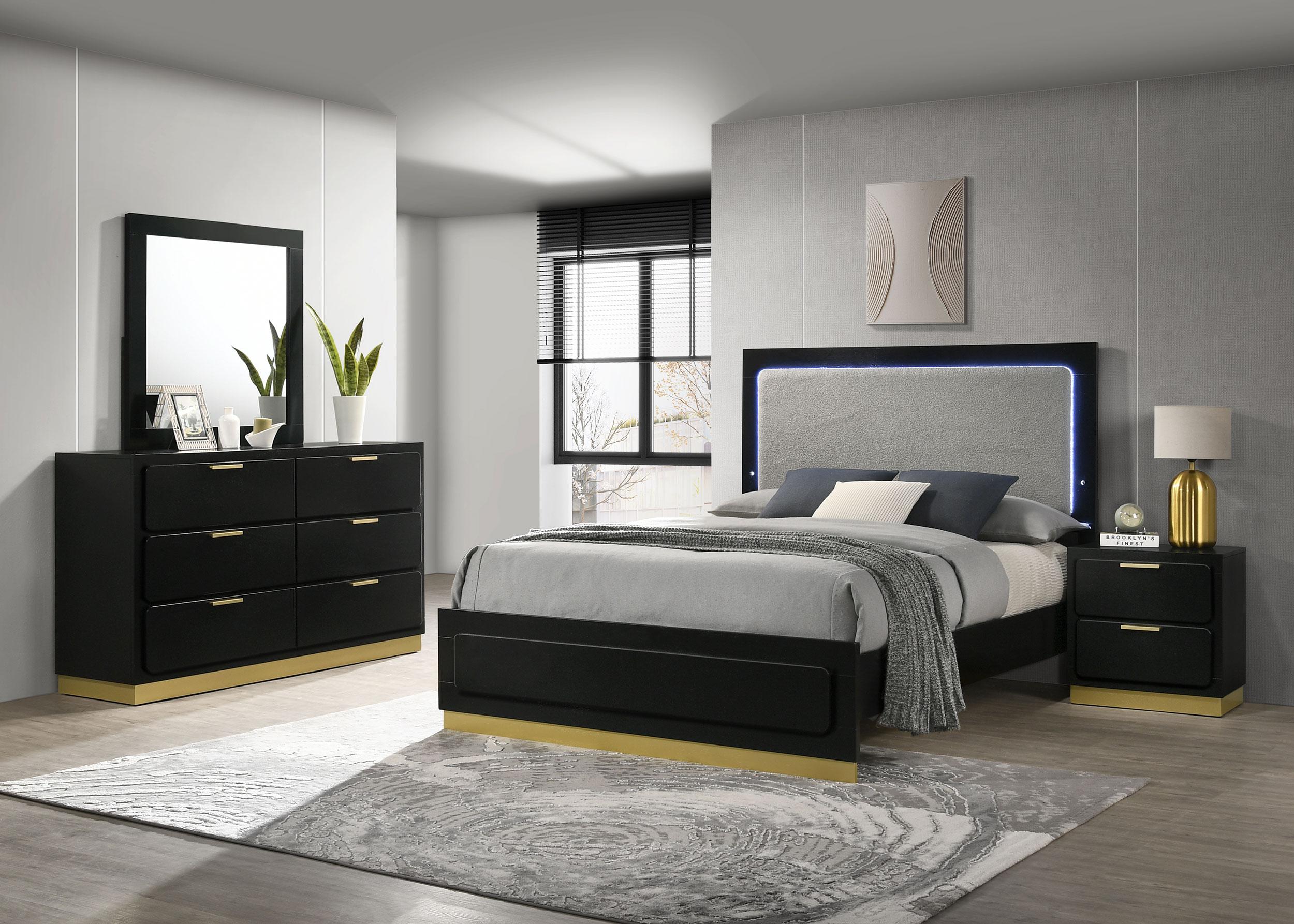 Caraway 4 Pc Bedroom Set - Luxury Home Furniture (MI)