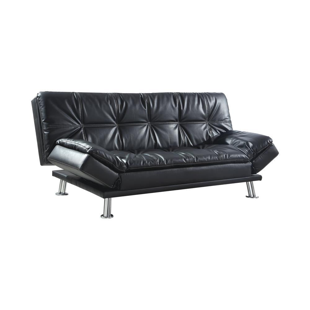 Dilleston Tufted Back Upholstered Sofa Bed Grey - Luxury Home Furniture (MI)