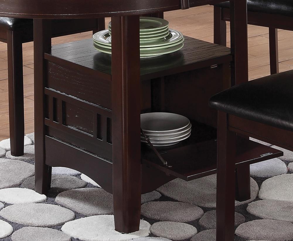 Lavon Dining Table with Storage Espresso - Luxury Home Furniture (MI)