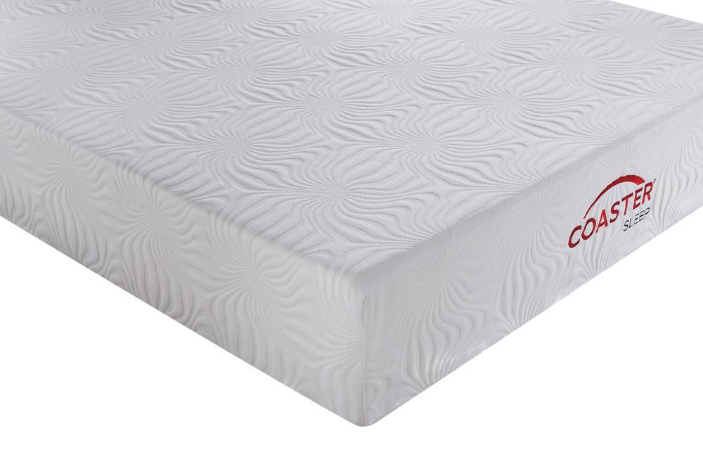 Ian Queen Memory Foam Mattress White - Luxury Home Furniture (MI)