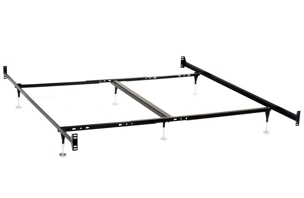 Esme California King, E.King, Queen, Twin Over Full Bed Frame Black - Luxury Home Furniture (MI)