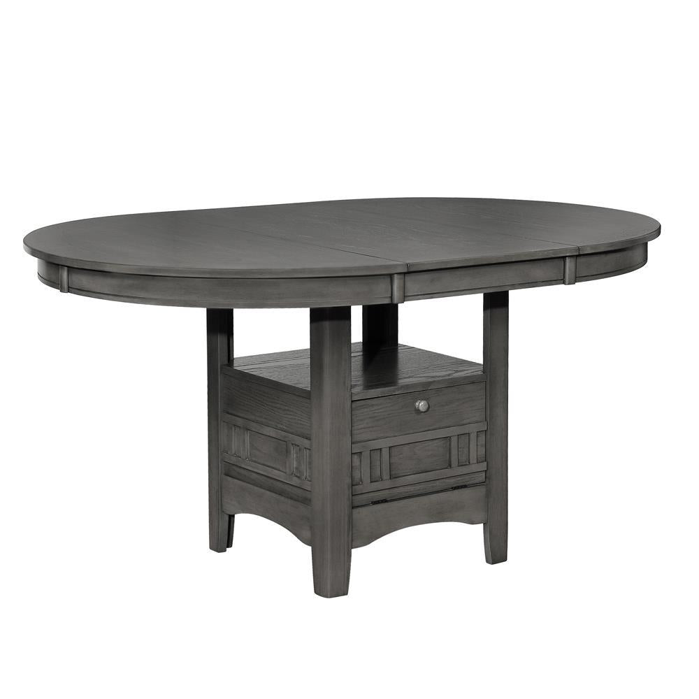 Lavon Dining Table with Storage Medium Grey - Luxury Home Furniture (MI)