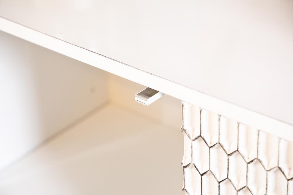Gambon Rectangular 2-door Accent Cabinet White - Luxury Home Furniture (MI)