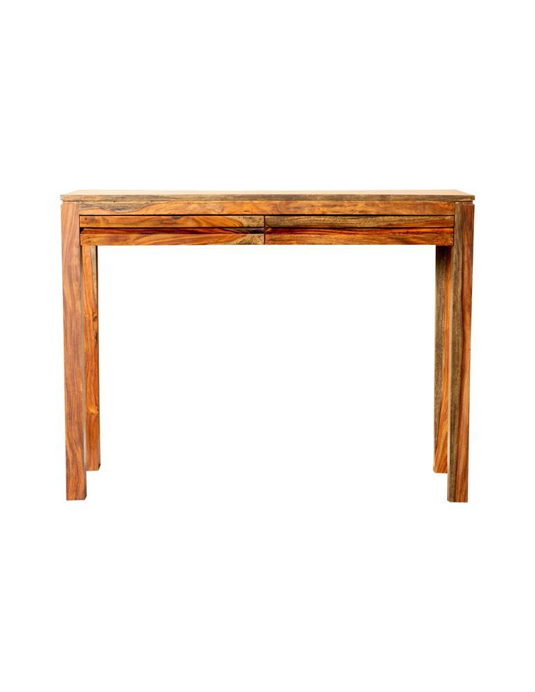 Jamesia Rectangular 2-drawer Console Table Warm Chestnut - Luxury Home Furniture (MI)