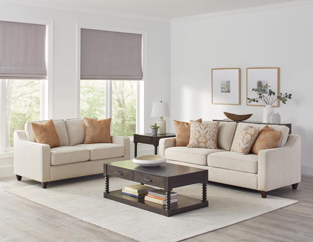 Meredith 2-drawer Coffee Table Coffee Bean - Luxury Home Furniture (MI)