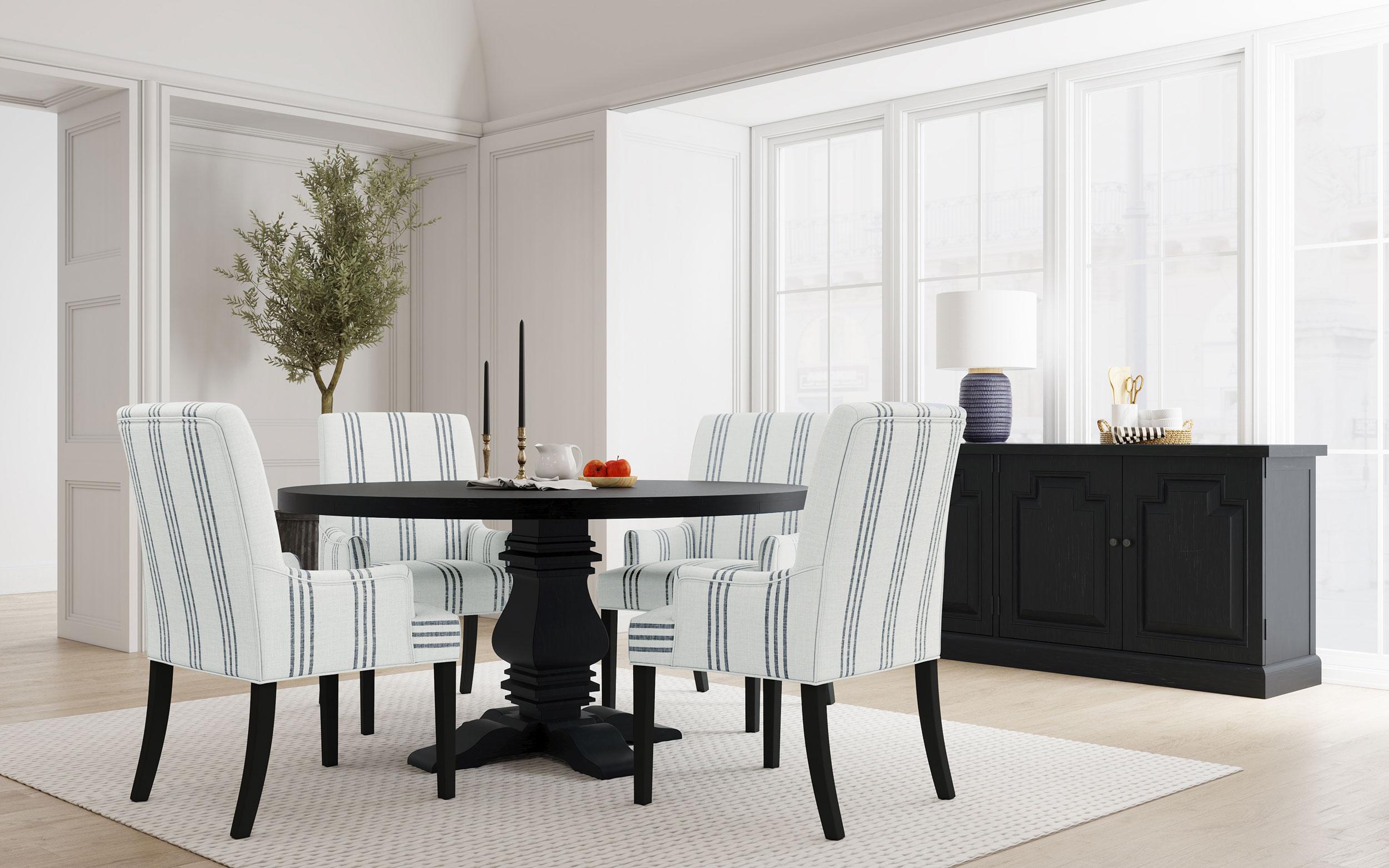 Herran Arm Chairs - Luxury Home Furniture (MI)